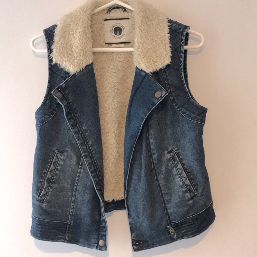 Daughters of Liberation Anthropology Denim Vest